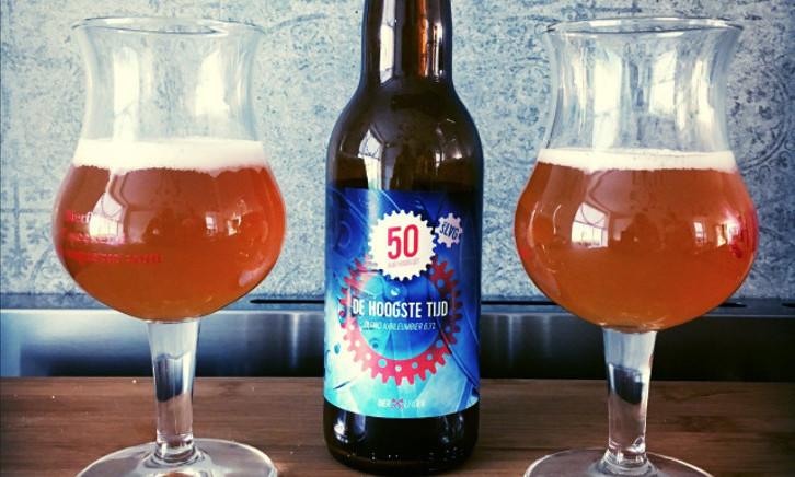 Hoogvliet viert 50 jarig bestaan met jubileumbier Hoogvliet viert 50 jarig bestaan met jubileumbier